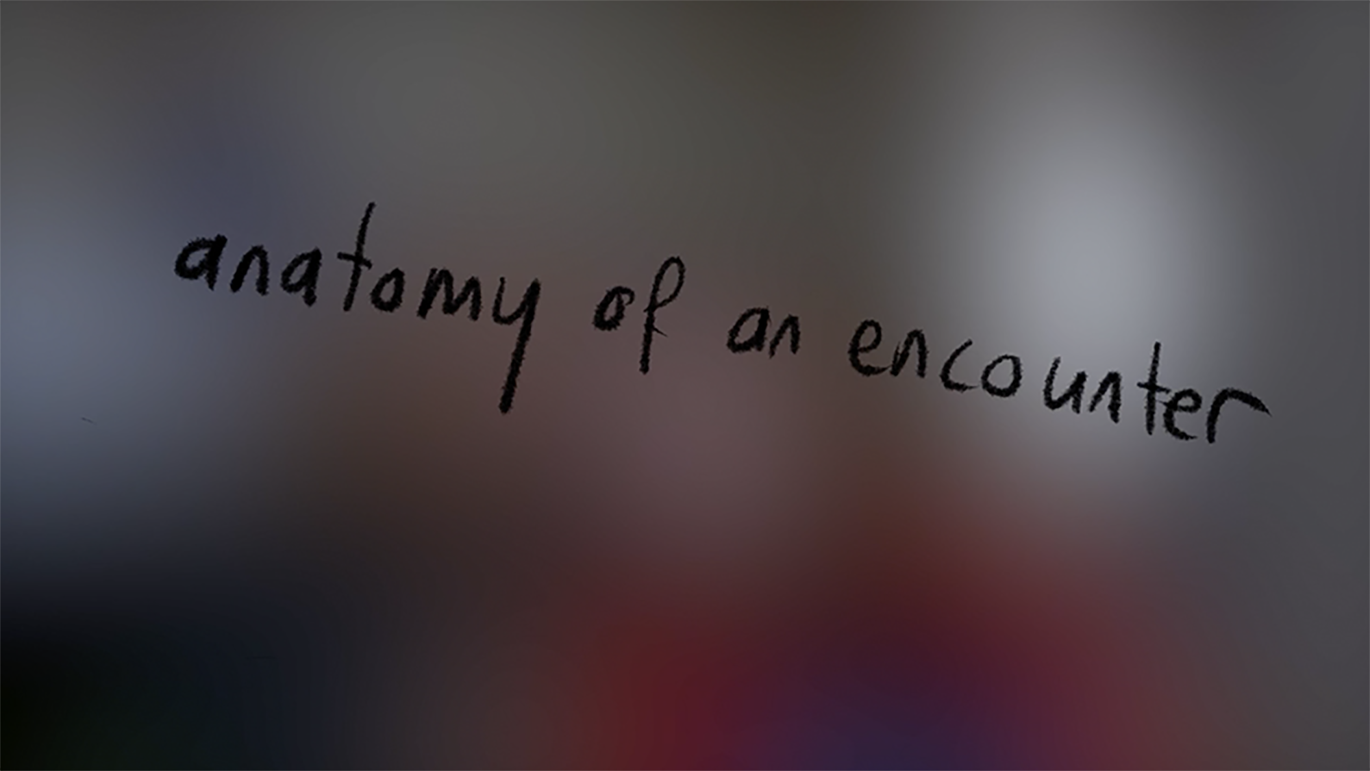 Anatomy of an encounter
